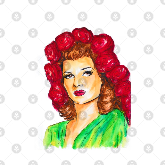 Rita Hayworth by Svetlana Pelin