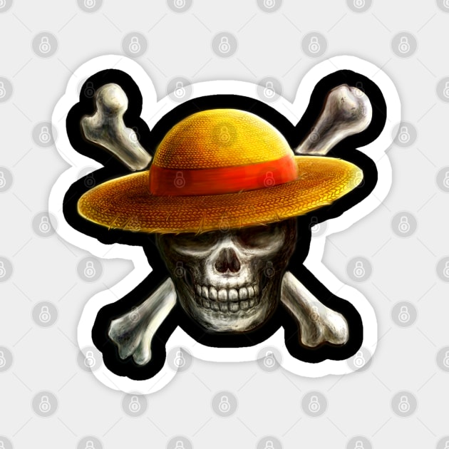 Straw Hat Pirate Crew Magnet by FullmetalV