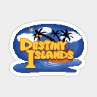 Destiny Islands Logo Pixel Art Magnet