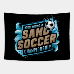 North American Sand Soccer Championship - Beach Soccer Event Tapestry