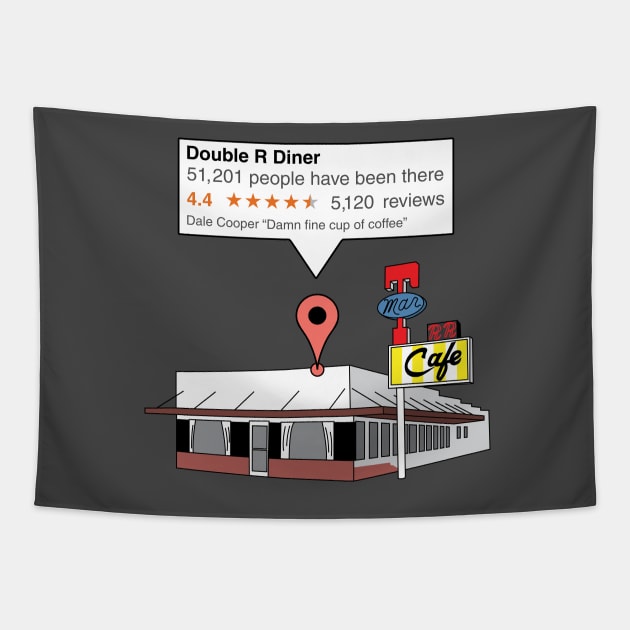Double R Diner reviews Tapestry by Bomdesignz