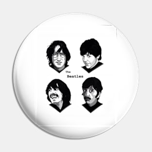 The Fab Four Pin