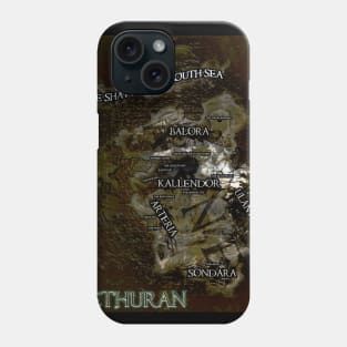 Season 1 Map of Arne Phone Case