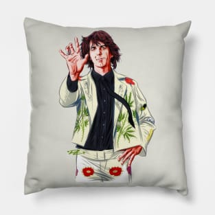 Gram Parsons - An illustration by Paul Cemmick Pillow