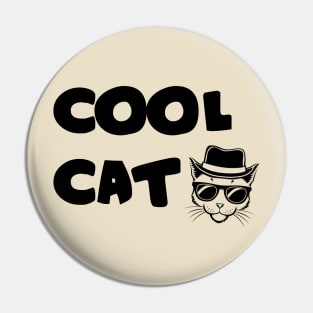 Cool Cat Pin