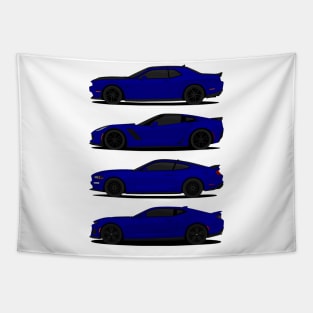 AMERICAN MUSCLE NAVY Tapestry