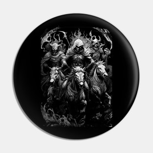 Four Horsemen of the Apocalypse Pin