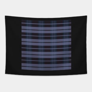 Winter Aesthetic Daviana 1 Hand Drawn Textured Plaid Pattern Tapestry