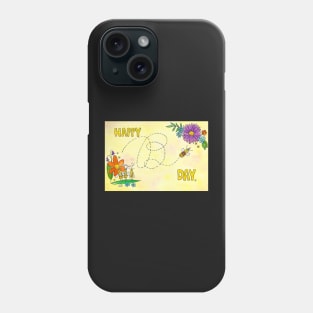 Happy Bee Day Phone Case