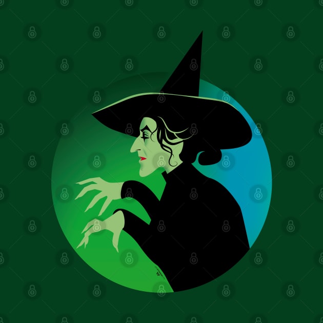 Wicked Witch of the West by AlejandroMogolloArt