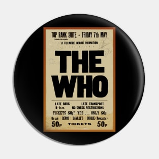 The Who Vintage Pin