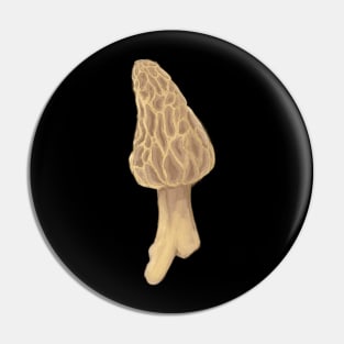 Morel mushroom Pin