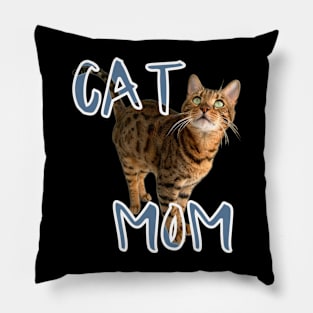 Cat Mom Pillow