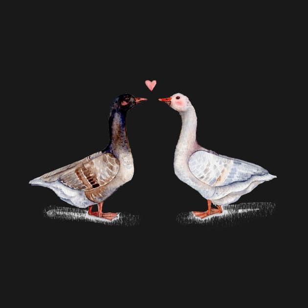 Goose love by Goosi