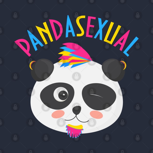 Pansexual Pride Panda by tatadonets