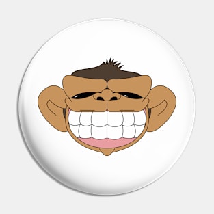 Monkey happy citzen Pin