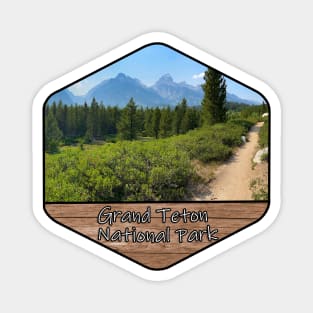 Grand Teton National Park - Taggart Lake Trail Magnet