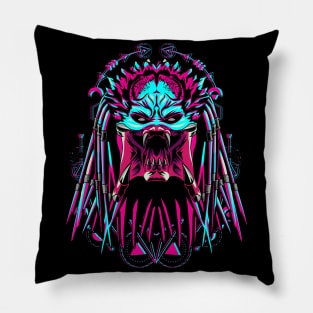 predator angry Pillow