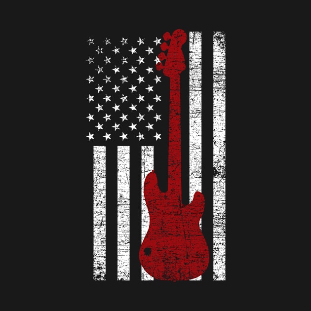 America Bass Guitar by shirtsyoulike