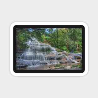 Katoomba Cascades .. framed by trees Magnet