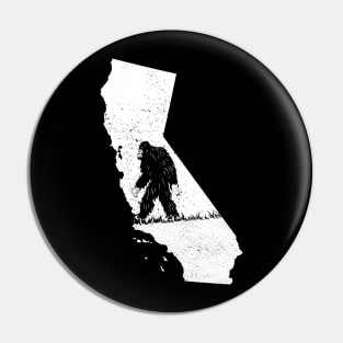 California Bigfoot Pin