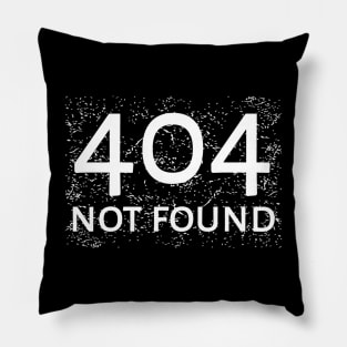 404 Not Found Pillow