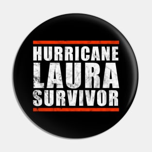 Hurricane Laura Survivor Pin