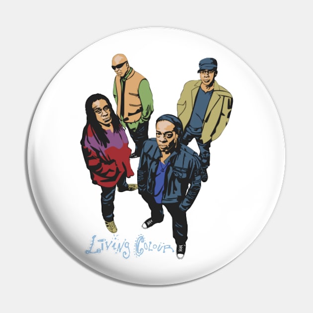 Living Colour 4 Pin by Vidi MusiCartoon