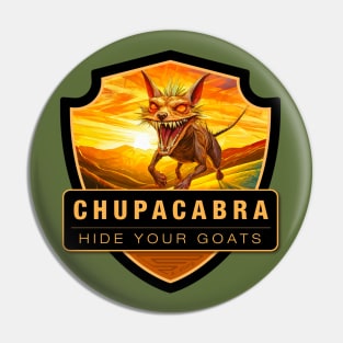 Chupacabra - Hide Your Goats Pin