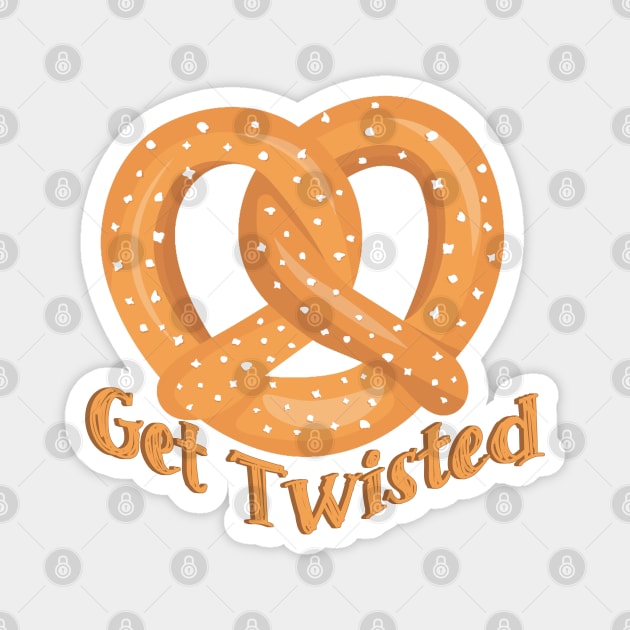 Get Twisted Pretzel Magnet by HolidayBug