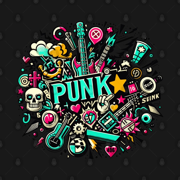 Melodic Maelstrom: The Spirit of Punk Rock by diegotorres