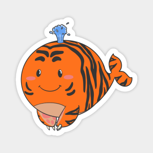 Tiger Whale Magnet