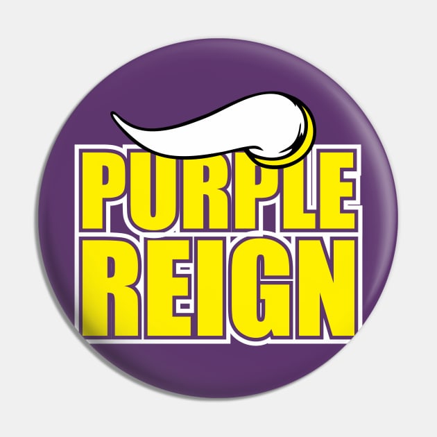 Minnesota Viking Purple Reign Pin by ilovemubs