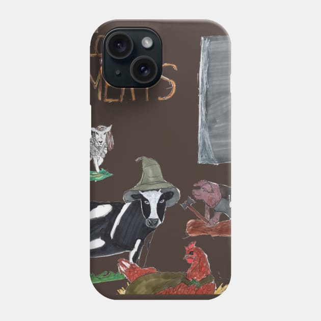 Lord of the Meats Phone Case by Salty Pretzel