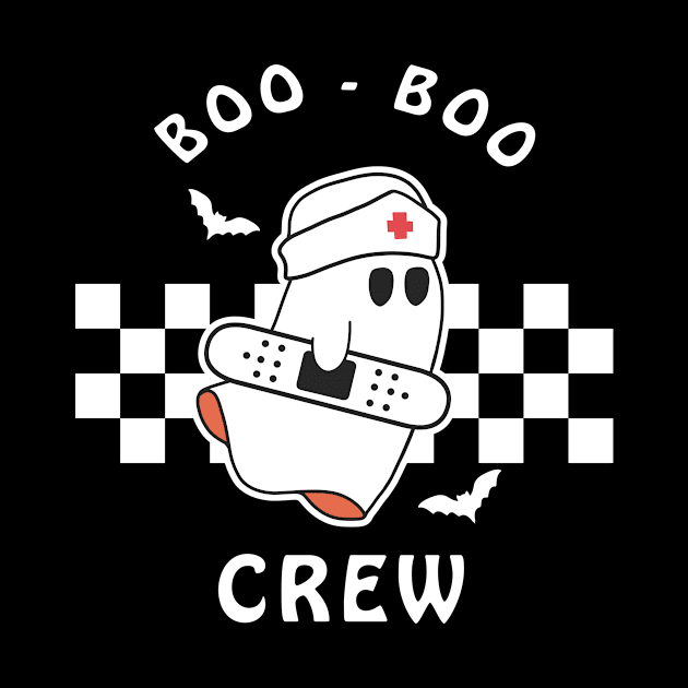 Boo Boo Crew Nurse Shirts Halloween Nurse Shirts for Women by mo designs 95