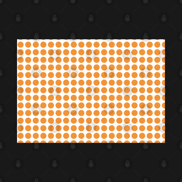 Polka Dot Design Retro Palette - Yellow by kerimeart