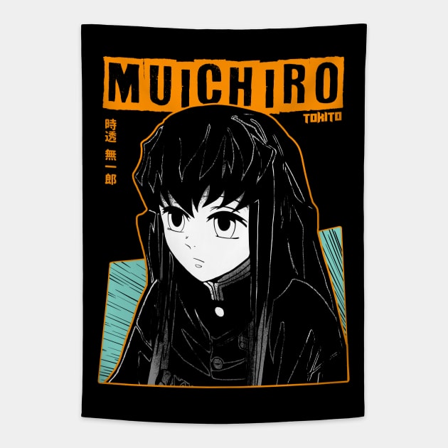 Muichiro 11 Tapestry by Mrwaifu