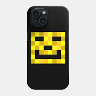 Smiling Yellow Cube Phone Case