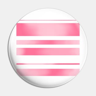 Pink Watercolour Stripes Pin