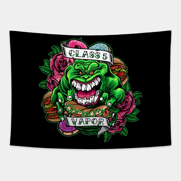 Slimer Tapestry by CoDDesigns