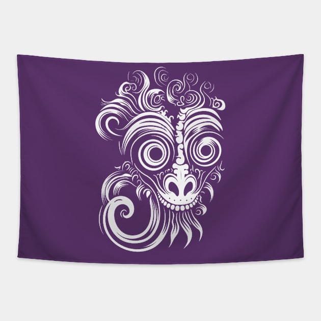 Monkey Tapestry by FehuMarcinArt