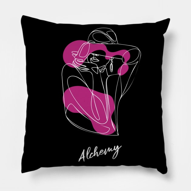 Alchemy | Spiritual Tee Pillow by Soulfully Sassy