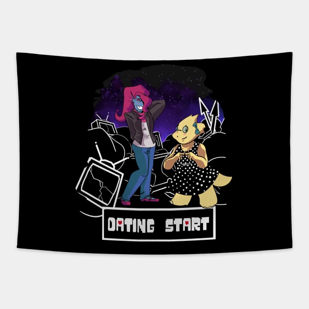 dating start Tapestry by inkpocket