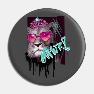 Lion Queen Pin