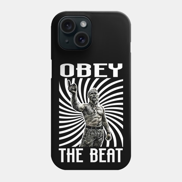 OG TECHNO VIKING - Obey The Beat Phone Case by OG Ballers