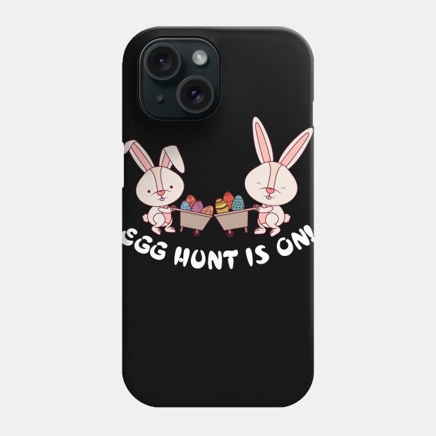 Egg Hunt Is ON ! Phone Case by fiar32