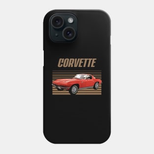 Chevrolet Corvette 1963 Awesome Automobile Phone Case