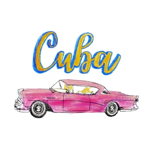 Old car in Cuba T-Shirt