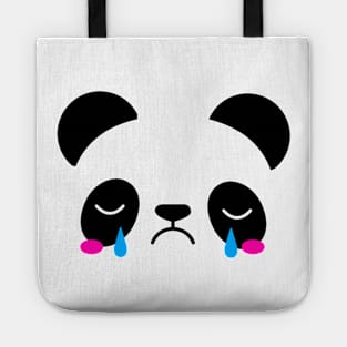 Sad panda Tote