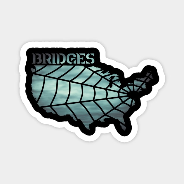 Death Stranding 'Bridges' logo Magnet by GysahlGreens